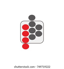 pb letter vector logo