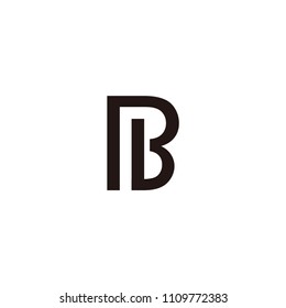 Letter Pb Logo Icon Vector Letter Stock Vector (Royalty Free ...