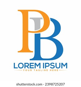 Design des PB-Logos, kreativ und professionell