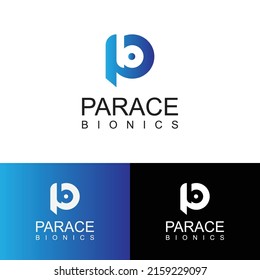 pb Logo Design Template. bp Logo Design. p and b Letter Logo.