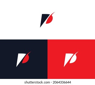 PB logo design vector icon
