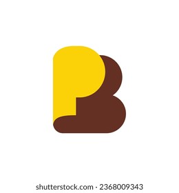 PB logo is professional and simple