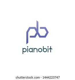PB logo. This logo incorporate with letter P and B in creative way. It will be suitable for which company name start with P and B.