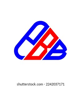 PBB letter logo creative design with vector graphic, PBB simple and modern logo.