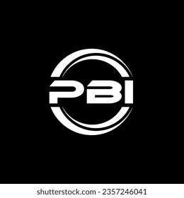 PBI Logo Design, Inspiration for a Unique Identity. Modern Elegance and Creative Design. Watermark Your Success with the Striking this Logo.