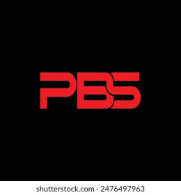 PBS Letter Initial Logo Design