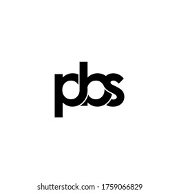 Pbs Letter Original Monogram Logo Design