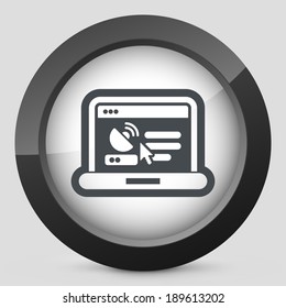 Pc antenna icon