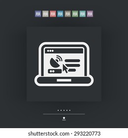 Pc antenna icon