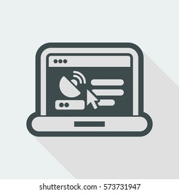 Pc antenna icon