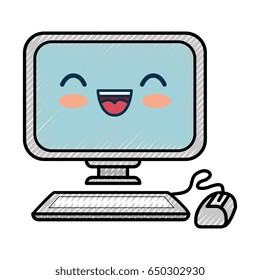 pc cartoon smiley