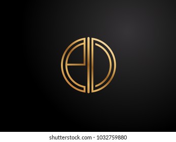 PC circle shape gold color design