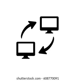 Pc to Pc Connection Icon