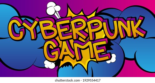 Pc or Console gaming, Streaming Gamer related words, quote on Comic book style background. Poster, banner, template. Cartoon explosion expression. Vector illustrated.