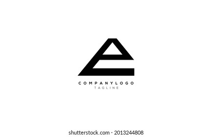 PC CP P AND C Abstract initial monogram letter alphabet logo design