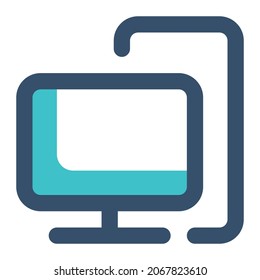 pc for electronic icon lineal