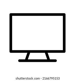 Pc Icon Vector Symbol Design Illustration