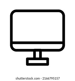 Pc Icon Vector Symbol Design Illustration