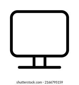 Pc Icon Vector Symbol Design Illustration