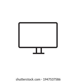 PC icon. Website personal computer sign.