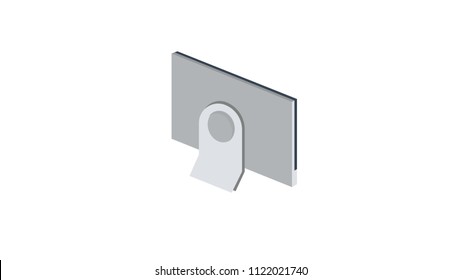 Pc insolated vector illustration