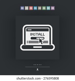 Pc install icon
