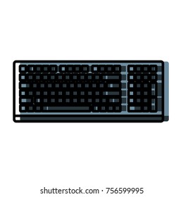 PC keyboard device