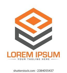 Design des Logos für PC-Letter-Logos Kreativ und einzigartig Logo-Design