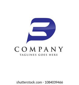 PC letter logo design vector illustration template
