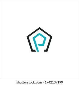 PC lettermark logo. the combination of the letters P and C into a new, original and modern shape