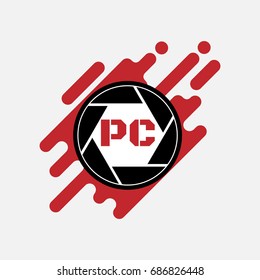 Pc Logo Stock Vector (royalty Free) 686826448 