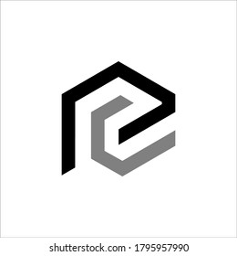 signo vectorial de diseño de logotipo de PC