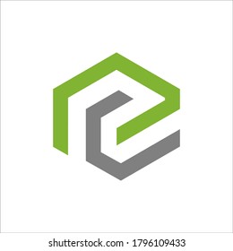 PC logo design vector sign