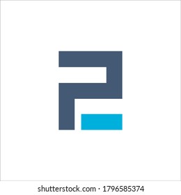 PC logo design vector sign