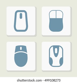 Pc Mouse Device Stock Vector (Royalty Free) 499108273 | Shutterstock