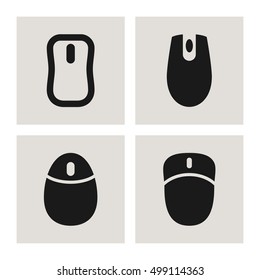 PC mouse device icons