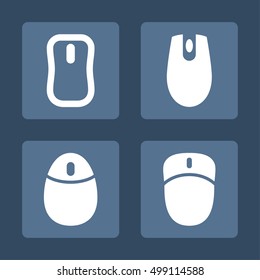 PC mouse device icons