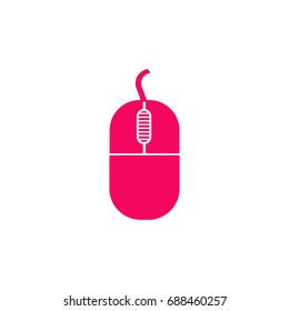 pc mouse icon vector