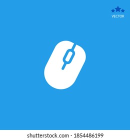 PC mouse icon. Vector illustration EPS 10.