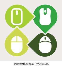 PC mouse icons