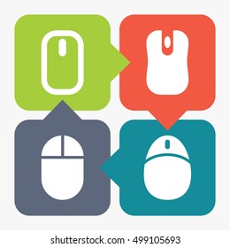 PC mouse icons