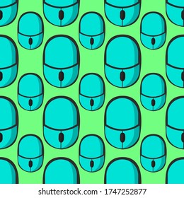 PC mouse pattern , illustration, vector on white background