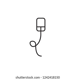 Pc mouse vector drawing
