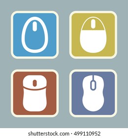 PC mouse vector object