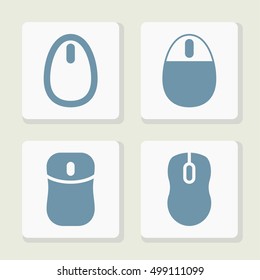 PC mouse vector object