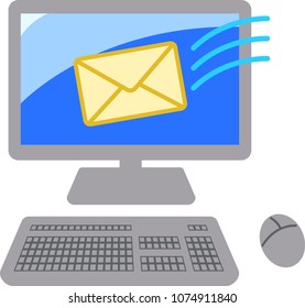 PC to receive mail