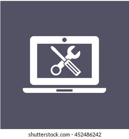 icono de reparación de pc