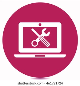 PC-Reparatursymbol