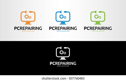 Pc Repairing Logo