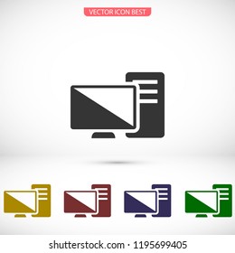 PC vector icon